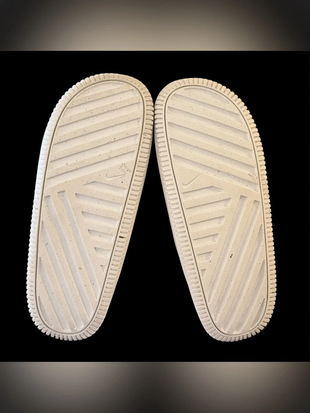 Nike Calm Slides Sail White Women’s Size 7 Comfort Slip On Sandals Casual Mens 6